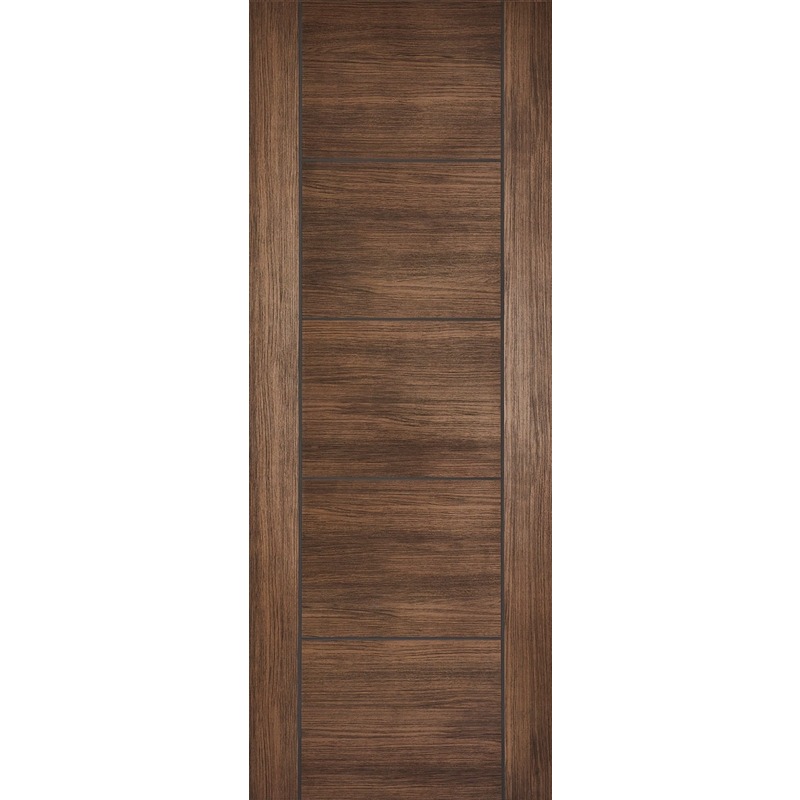 Internal Pre-Finished Walnut Laminate Vancouver Door